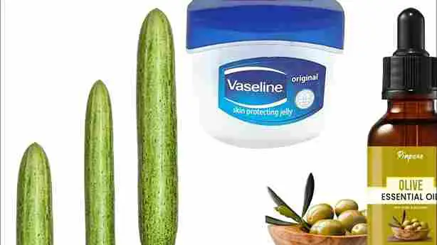 what does olive oil and Vaseline do